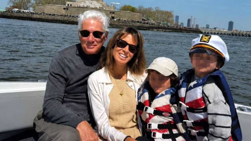 Richard Gere's Heartfelt July 4th: A Family Affair with Alejandra and Kids