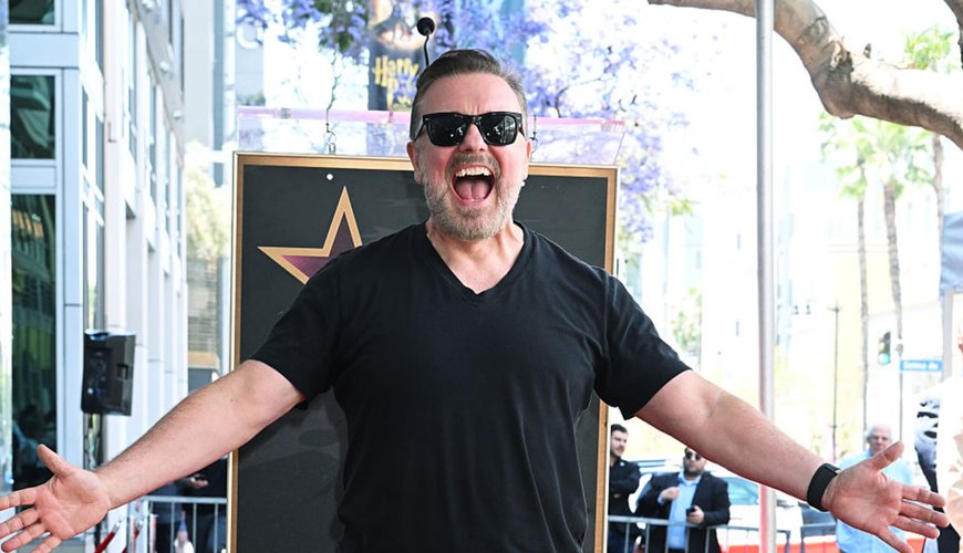 Ricky Gervais Throws Down the Gauntlet: Celebs, Zip It on Politics!