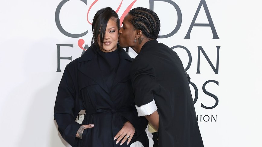 Rihanna & A$AP Rocky Dazzle at CFDA Fashion Awards in First Public Outing Since Baby No. 3
