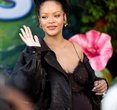 Rihanna Rocks Emo Bangs and Matrix Vibes in Bold Fashion Statement