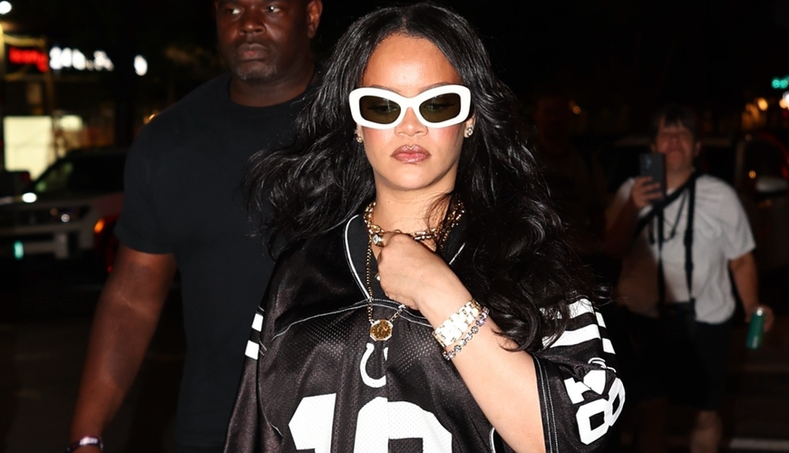 Rihanna's Jaw-Dropping Sports Jersey Fashion: A World Cup Sensation