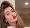 Sami Sheen Stuns Instagram with Her Pink Bathrobe Glam