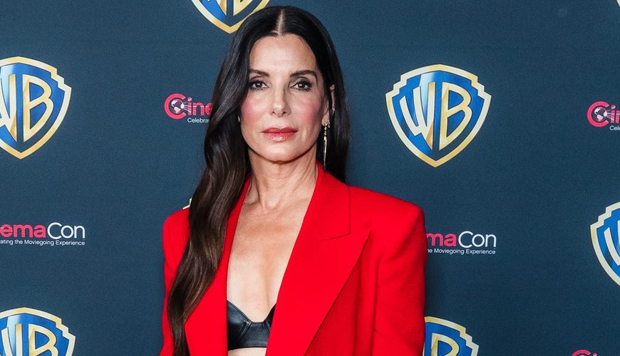 Sandra Bullock Stuns in Leather Bra at Rare Red-Carpet Comeback