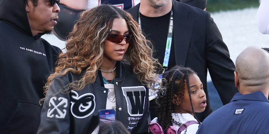 See Blue Ivy Carter and Rumi Carter's Chic Appearance at the 2026 Super Bowl