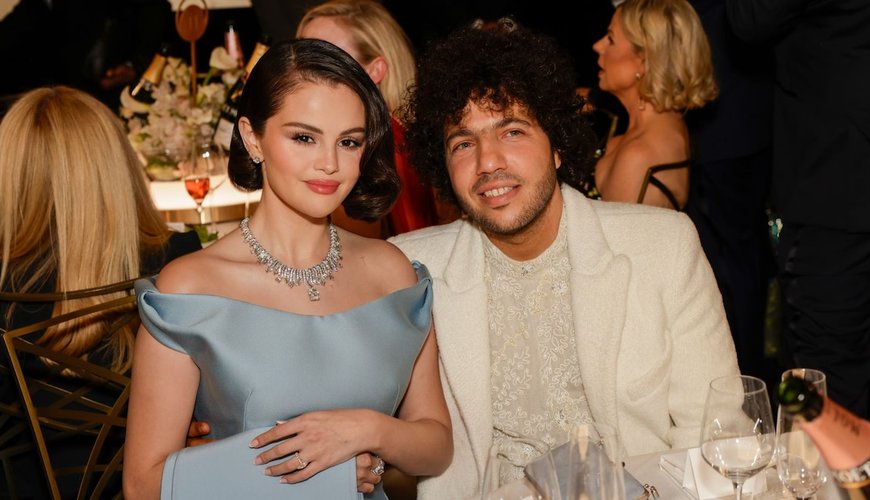 Selena Gomez Stuns in Elegant White Blazer Dress at Her Wedding Rehearsal