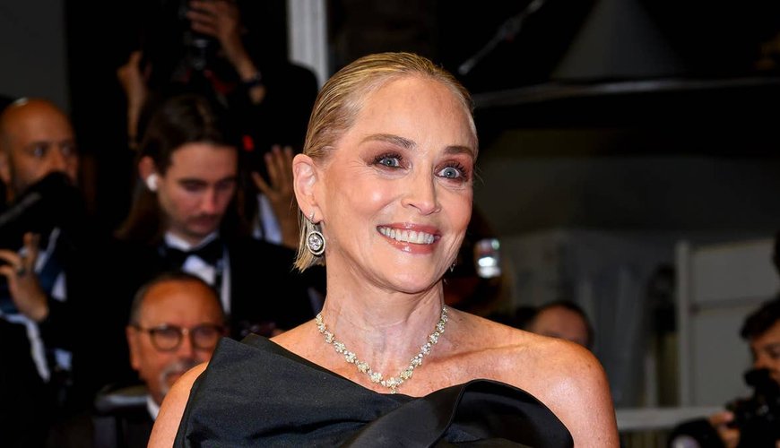 Sharon Stone Stuns at Cannes with Timeless Glamour