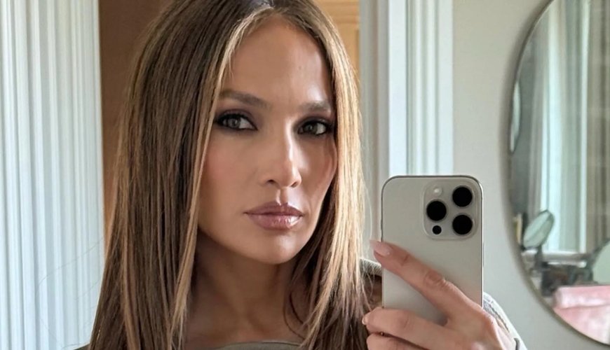 Jennifer Lopez Stuns in Dazzling Crystal Ensemble, Sets Social Media on Fire