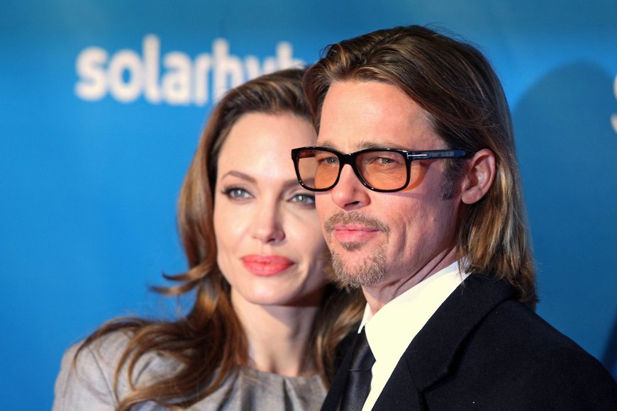 Angelina Jolie and Brad Pitt