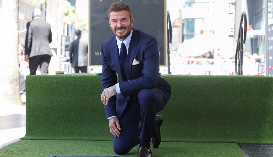 David Beckham Shines on Hollywood's Starry Sidewalk