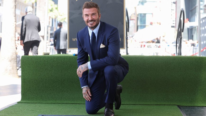 David Beckham Shines on Hollywood's Starry Sidewalk