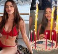 Sofía Vergara Sizzles in Red Bikini for 54th Birthday Bash in Italy