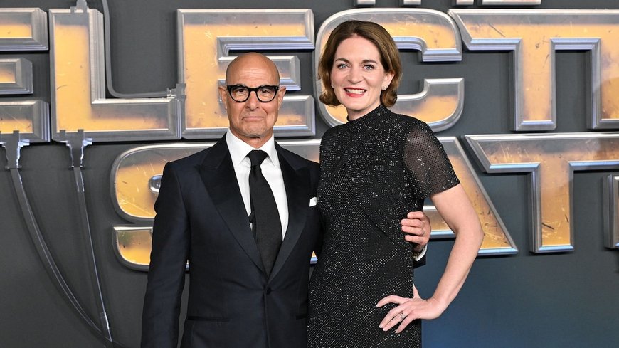 Stanley Tucci and Felicity Blunt