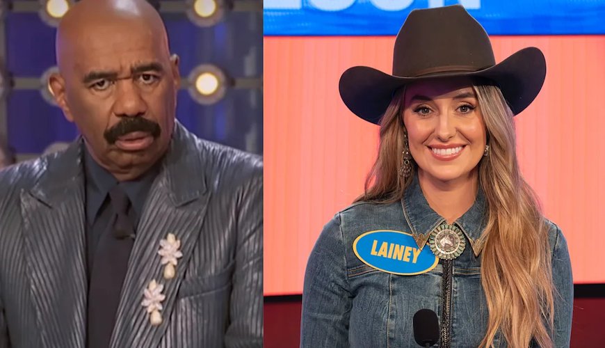 Steve Harvey's Jaw-Drop Moment: Lainey Wilson's 'Family Feud' Antics Go Viral
