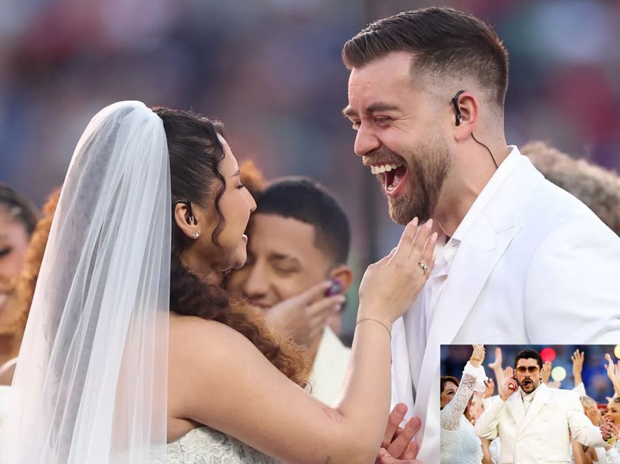 Super Bowl Halftime Wedding