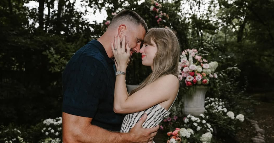 Taylor Swift and Travis Kelce