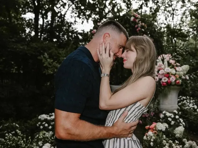 Taylor Swift and Travis Kelce