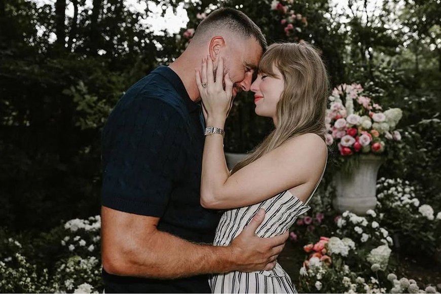 Taylor Swift and Travis Kelce