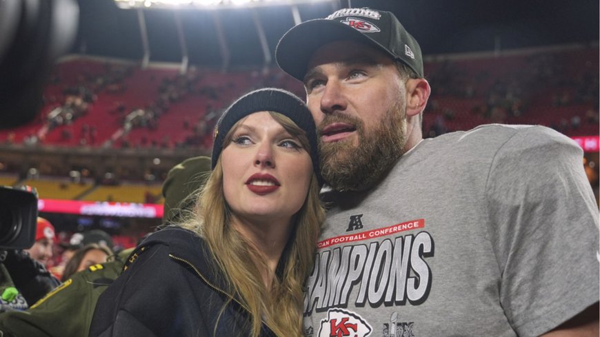 Taylor Swift and Travis Kelce