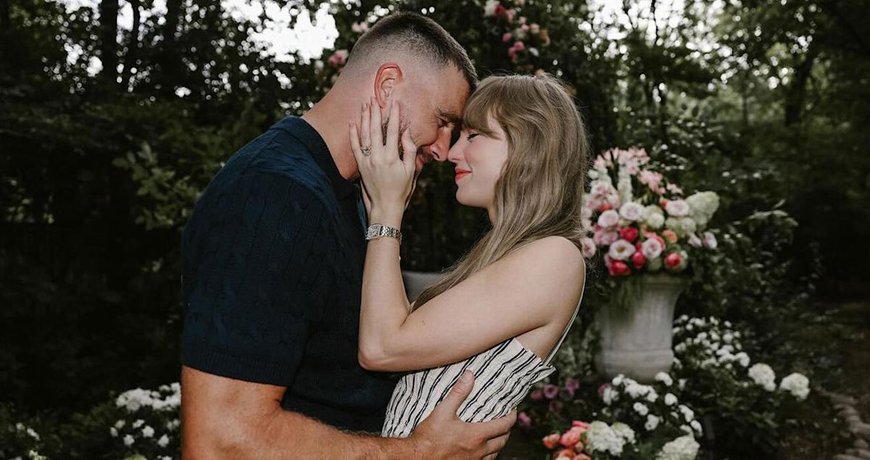 Taylor Swift and Travis Kelce