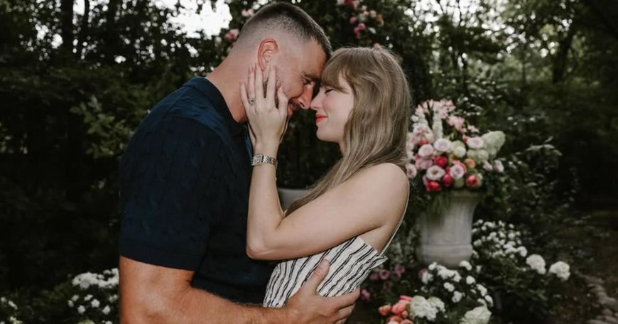 Taylor Swift and Travis Kelce