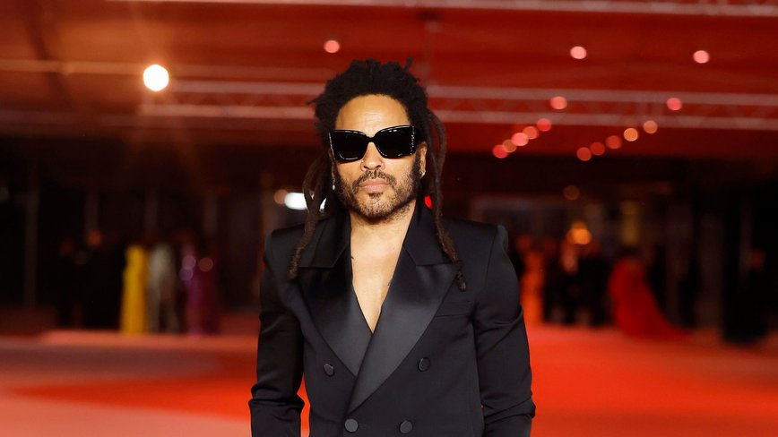 Why Lenny Kravitz Rocks Leather Pants at the Gym