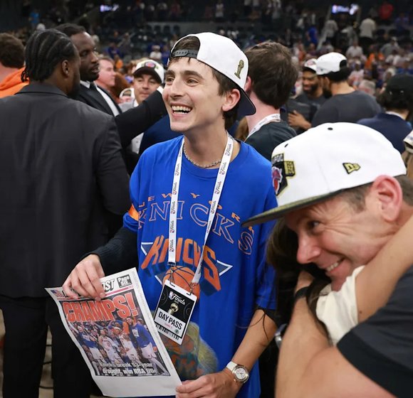 Timothée Chalamet: Knicks' Championship's Unofficial MVP