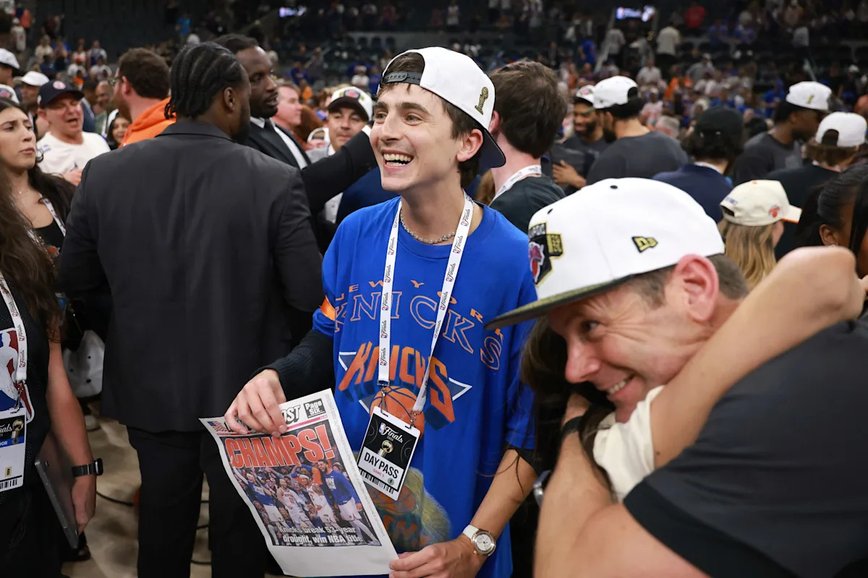 Timothée Chalamet: Knicks' Championship's Unofficial MVP