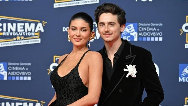 Timothee Chalamet and Kylie Jenner