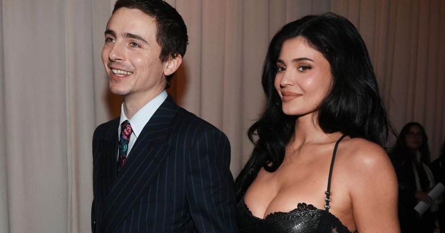 Timothée Chalamet and Kylie Jenner