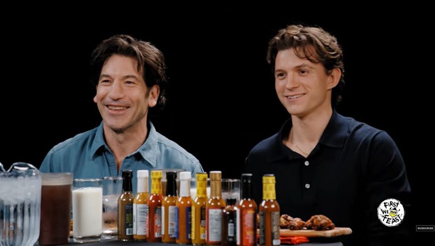 Tom Holland & Jon Bernthal's Epic Hot Ones Bromance and Hollywood Adventures