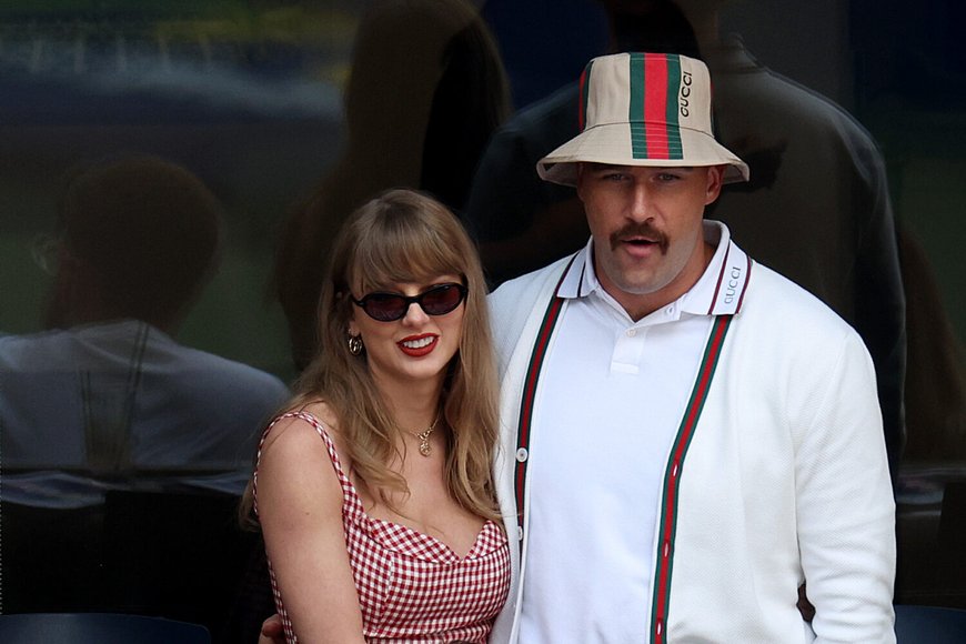 Taylor Swift and Travis Kelce