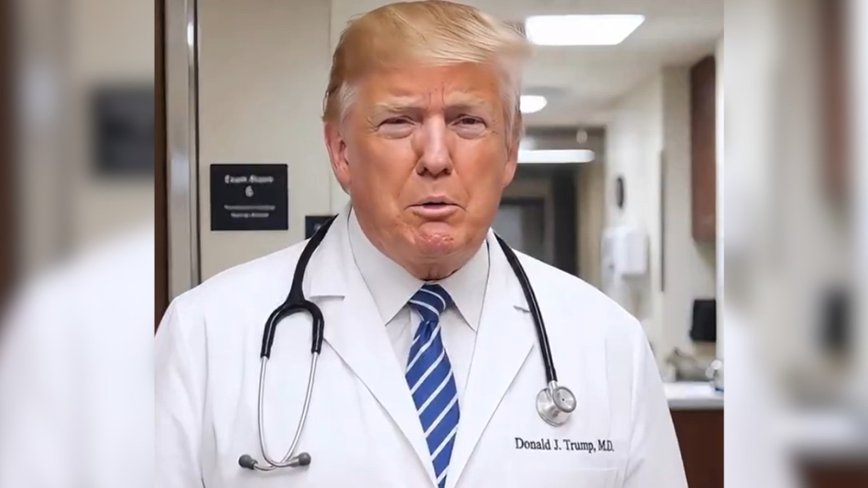 Trump's AI Video: 'Dr. Trump' Diagnoses the World with 'TDS'