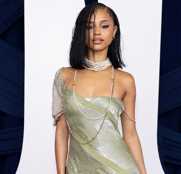 Tyla Turns Heads in a Dazzling Sheer Saree