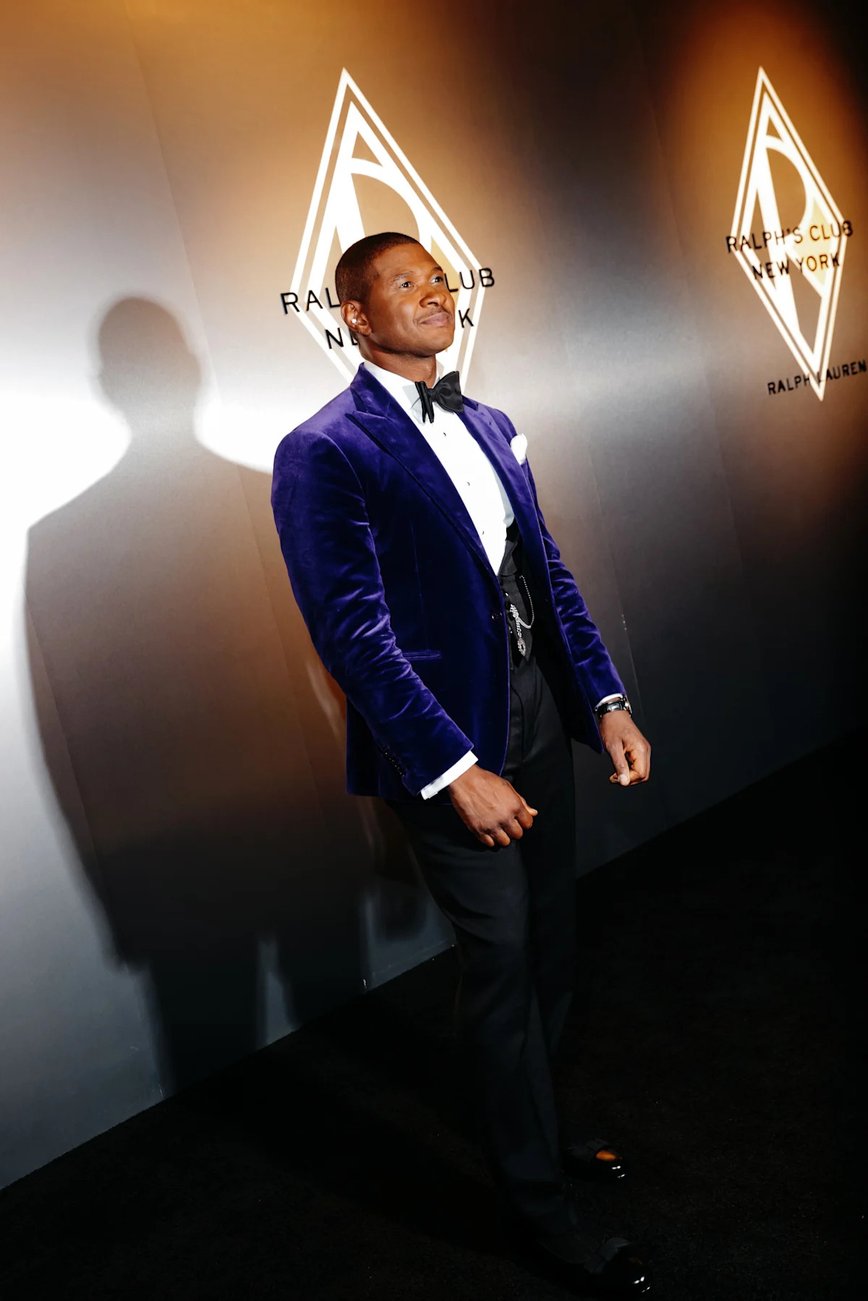 Usher Steals the Show at Ralph Lauren's Glamorous Fragrance Bash