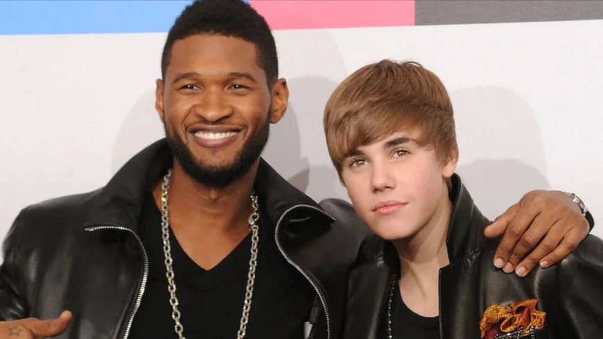 Justin Bieber and Usher