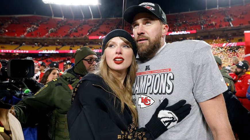 Taylor Swift and Travis Kelce