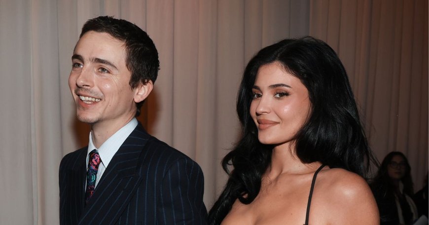 Kylie Jenner and Timothée Chalamet