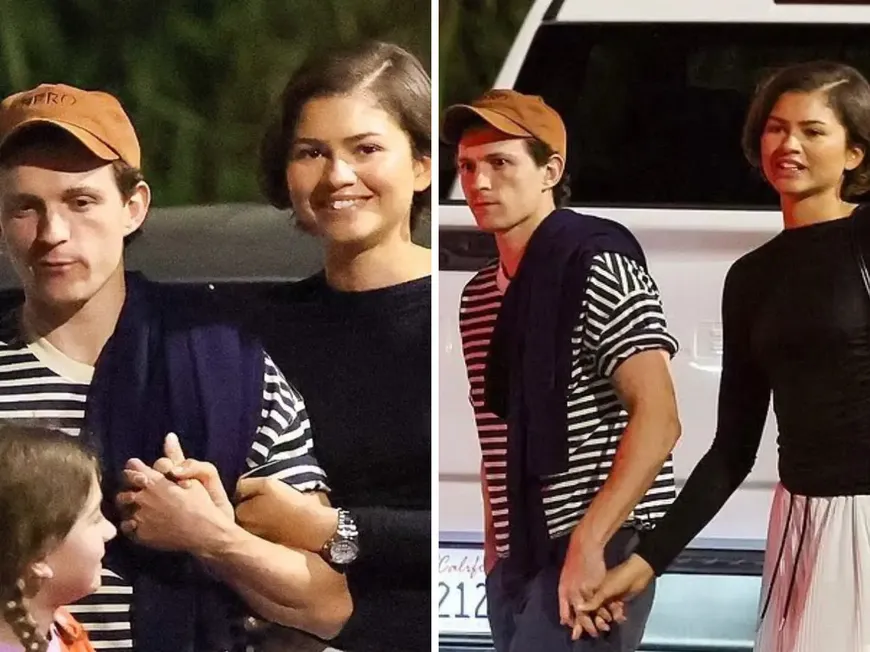 Zendaya and Tom Holland