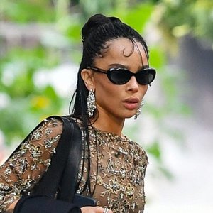 Zoë Kravitz Sets New Wedding Guest Fashion Standards in NYC