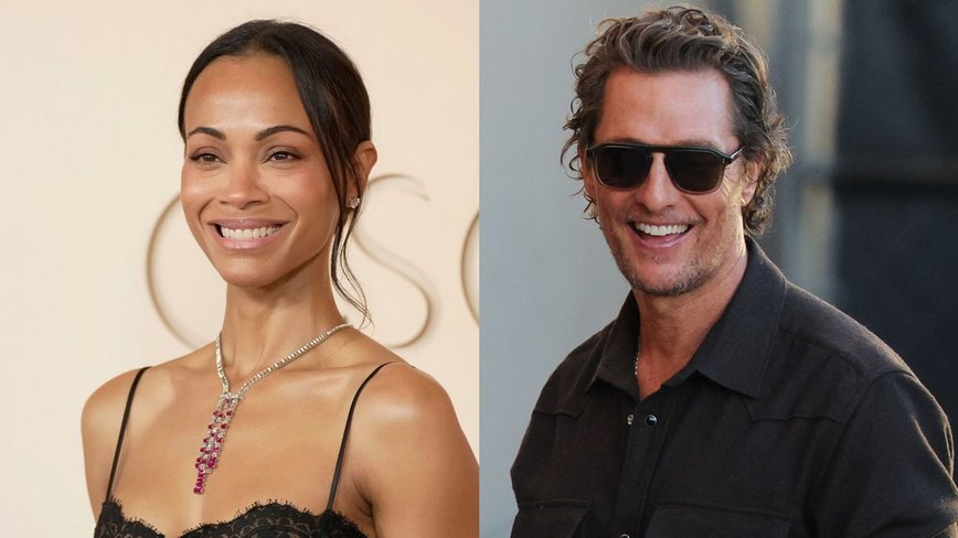 Zoe Saldaña and Matthew McConaughey's Italian Getaway: A Family Affair in Positano